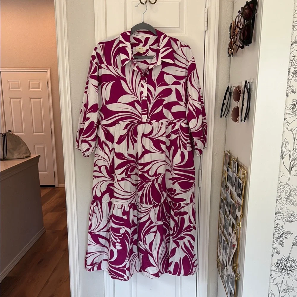 Maeve Anthropologie Bettina floral midi dress - Picture 2 of 14